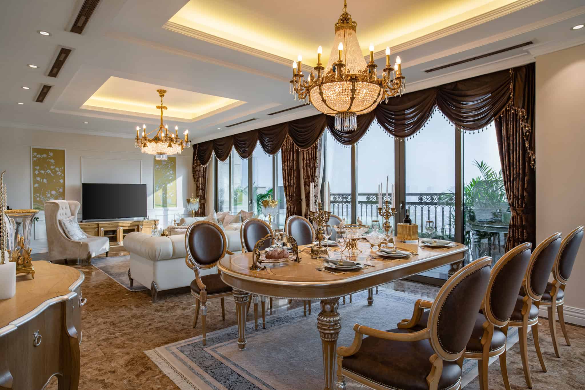 Tiêu chuẩn bàn giao nội thất Hanoi Signature - Mang đậm dấu ấn thượng lưu của gia chủ 6 Phong cách nội thất ELEGANT mang đến không gian nội thất sang sang trọng, thanh lịch