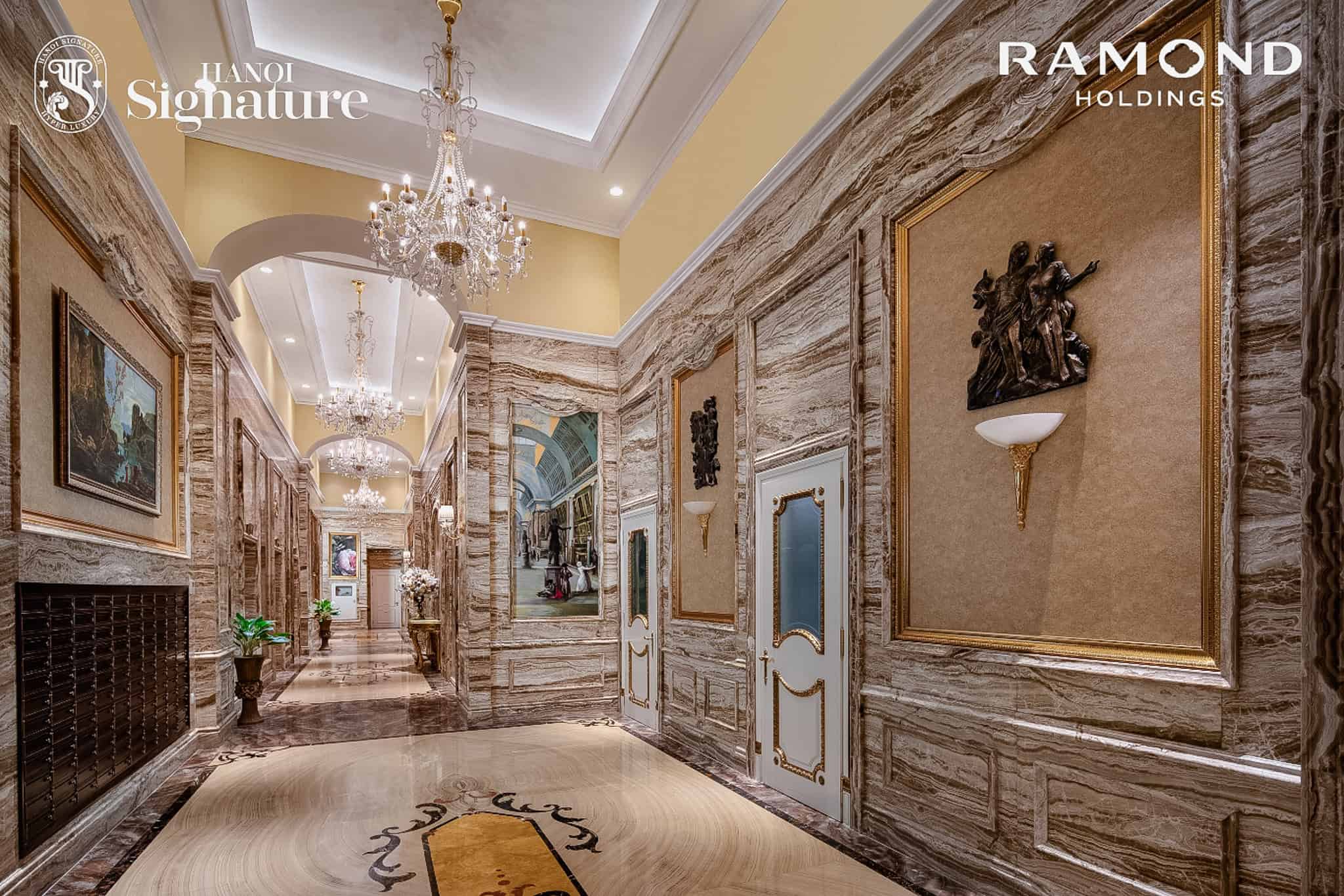 Tiêu chuẩn bàn giao nội thất Hanoi Signature - Mang đậm dấu ấn thượng lưu của gia chủ 1 Kiến trúc độc bản tại Hanoi Signature là sự kết hợp hoàn hảo giữa nghệ thuật và văn hoá mang đến không gian sống đẳng cấp.