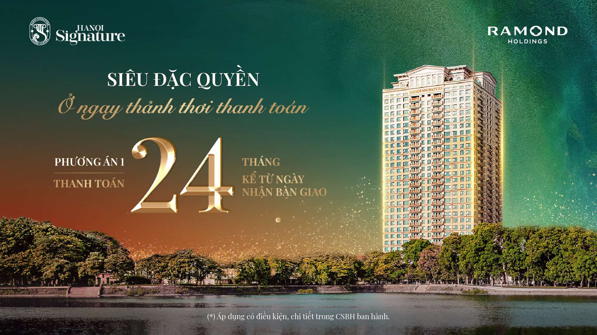 Chính sách bán hàng Hanoi Signature - “Bộ tứ đặc quyền”giúp sở hữu căn hộ mơ ước 1 Chính sách bán hàng Hanoi Signature siêu đặc quyền