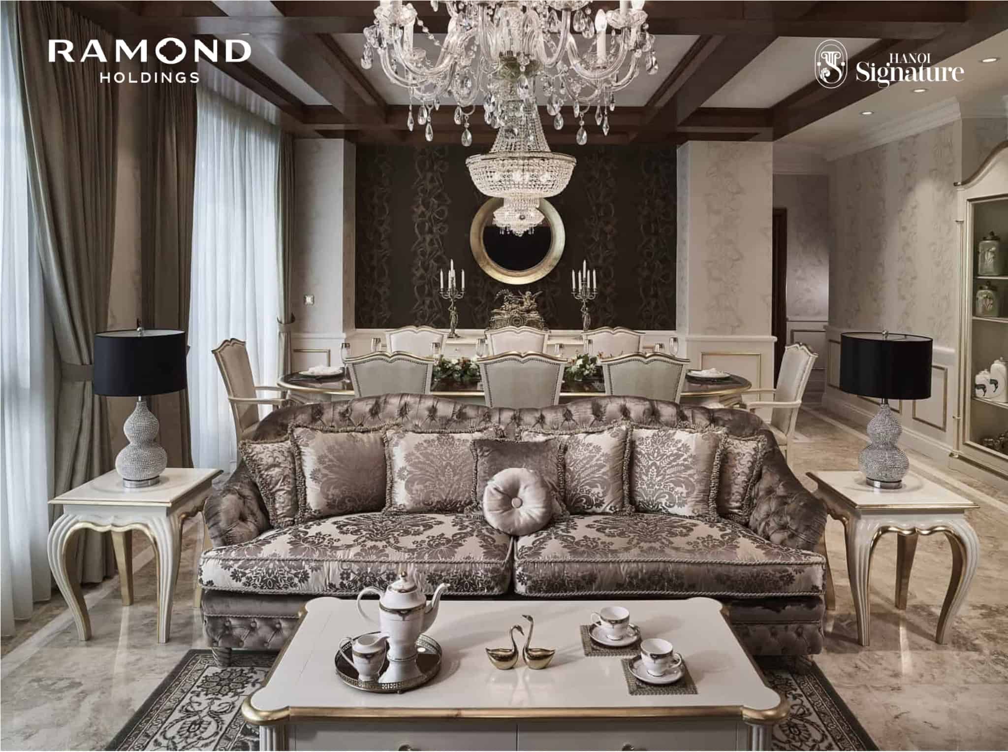 Thiết kế căn hộ Hanoi Signature Cầu Giấy: Sự kết hợp hoàn hảo giữa thẩm mỹ và công năng 5 Thiết kế căn hộ mẫu Elegant Hanoi Signature Cầu Giấy