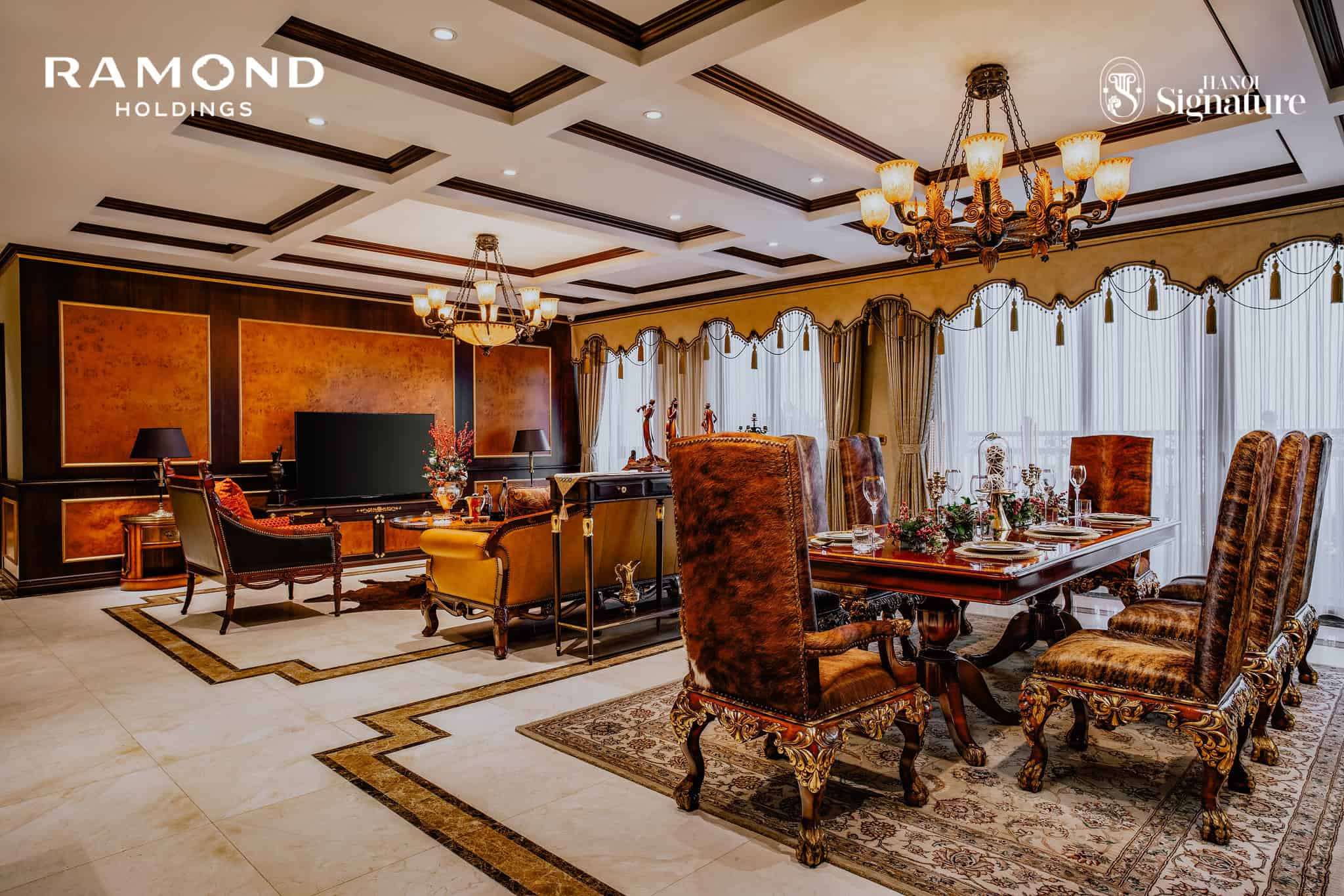 Thiết kế căn hộ Hanoi Signature Cầu Giấy: Sự kết hợp hoàn hảo giữa thẩm mỹ và công năng 2 Thiết kế căn hộ mẫu Retro Hanoi Signature Cầu Giấy