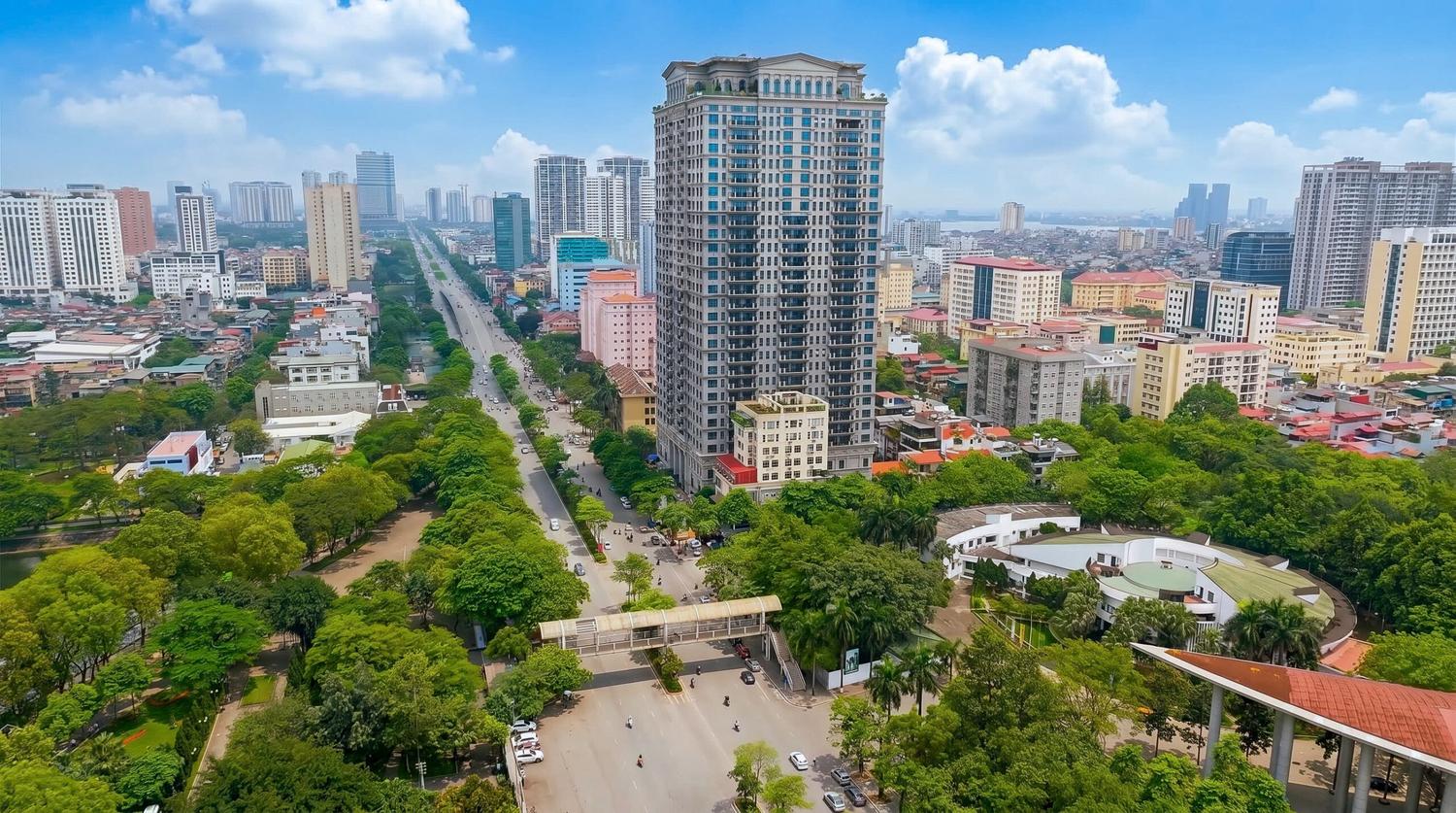 Không chỉ mang dến trải nghiệm sống giữa trung tâm nhưng vẫn nhiều khoảng thở tòa tháp còn hoàn thiện xây dựng và sẵn sàng chào dón cư dân
